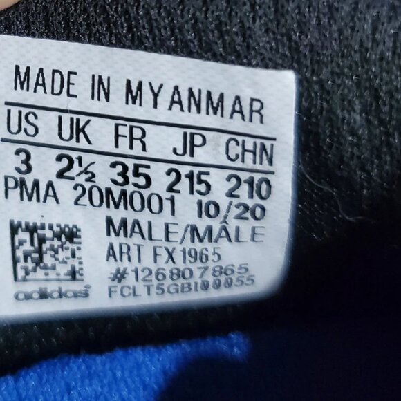 Adidas Copa Sense.4 FxGJ Soccer Cleat Core Black/Solar Yellow US Little Boy's 3 - Picture 10 of 10